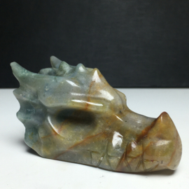 Drakenskull oceaan jaspis (Atlantissteen) 6,8 cm