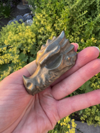 Draken skull pyriet ongeveer 7,5 cm - 4