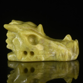 Draken skull nefriet +/- 5 cm