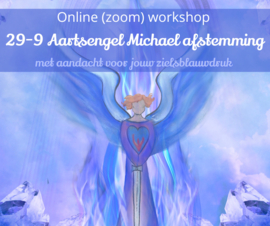 Online (zoom) workshop Aartsengel Michael - Zielsblauwdruk