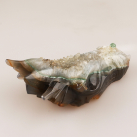 Drakenskull agaat geode - ongeveer 16 cm