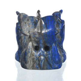 Draken skull lapis lazuli 7,7 cm