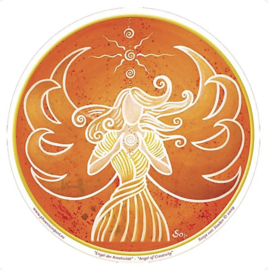 Raamsticker Healing Angel of Creativity