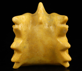 Feniksdraak  gele jaspis +/- 9 cm
