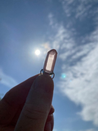 Pink Lemurian Hangertje 8