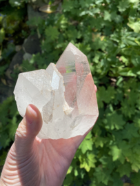 Lemurische kristalcluster 3 - pink lemurian