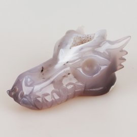 Drakenskull agaat geode - ongeveer 10 cm