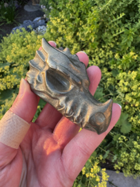 Draken skull pyriet ongeveer 7,5 cm - 4