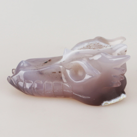 Drakenskull agaat geode - ongeveer 10 cm