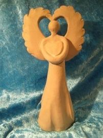 Healing Heart Angel (without glaze)