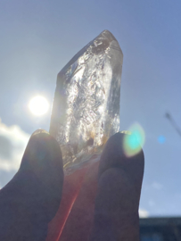 Lemurian Lightning Struck Kristal 9