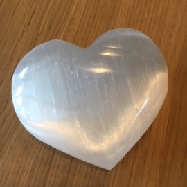 Selenite heart: an angel caller