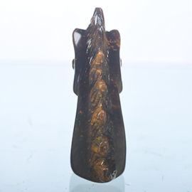 Eenhoorn van tijgeroog (ongeveer 5 cm)