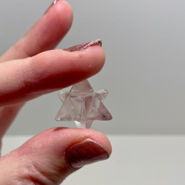 Merkaba Bergkristal (ongeveer 1,5 cm)
