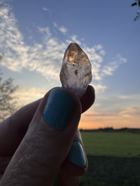 Golden Amethist Feather Sceptertjes