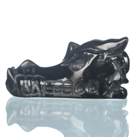 Draken skull zwarte obsidiaan 2:  5,1 cm