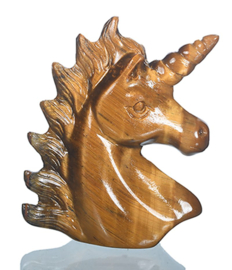Eenhoorn van tijgeroog (ongeveer 5 cm)