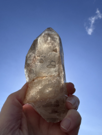 Smokey Heart Lemurian met etsen en coderingen 6