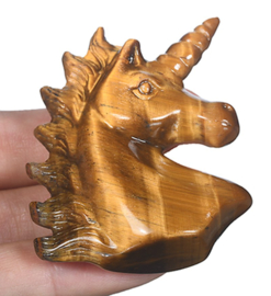 Eenhoorn van tijgeroog (ongeveer 5 cm)