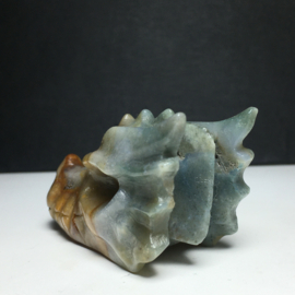 Drakenskull oceaan jaspis (Atlantissteen) 6,8 cm