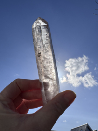 Smokey Heart Lemurian met etsen en coderingen 8