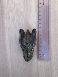 Draken skull pyriet ongeveer 7,5 cm - 4