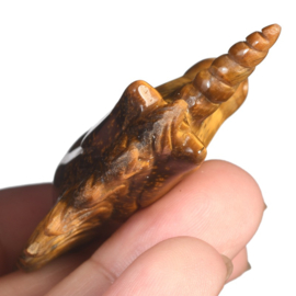 Eenhoorn van tijgeroog (ongeveer 5 cm)