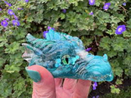 Draak van orgonite: op maat gemaakt