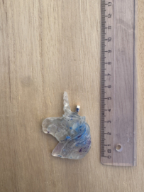 Eenhoorn hanger van orgonite met  angel aura