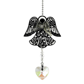 Angel with rainbow crystal (feng shui angel)