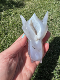 Drakenskull agaat geode - ongeveer 10 cm