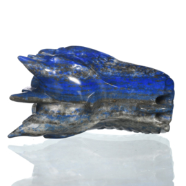 Draken skull lapis lazuli 7,7 cm