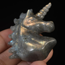 Labradoriet eenhoorn (ongeveer 5 cm)