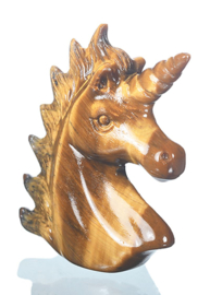Eenhoorn van tijgeroog (ongeveer 5 cm)