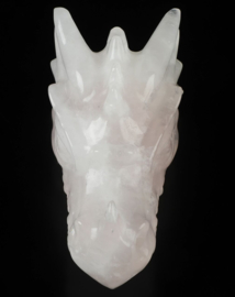 Feniksdraak  rozenkwarts bijna 10 cm