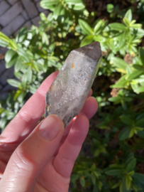 Black Phantom Lemurian uit Bahia, Brazilië (Balancing Stone) 2