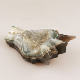 Drakenskull agaat geode - ongeveer 16 cm