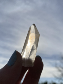 Golden Healer Lemurian (geslepen basis) 21