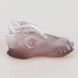 Drakenskull agaat geode - ongeveer 10 cm