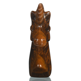 Eenhoorn van tijgeroog (ongeveer 5 cm)