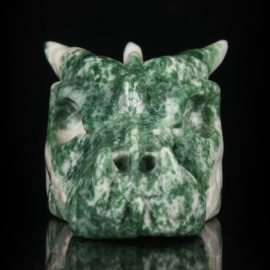 Draken skull hamine jade 5,3 cm