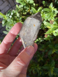 Black Phantom Lemurian uit Bahia, Brazilië (Balancing Stone) 2