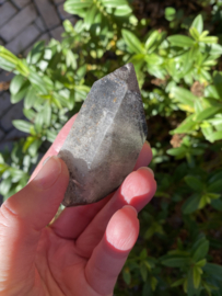 Black Phantom Lemurian uit Bahia, Brazilië (Balancing Stone) 2