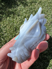 Drakenskull agaat geode - ongeveer 10,5 cm