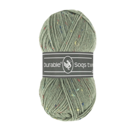 Durable Soqs tweed 402 Seagrass