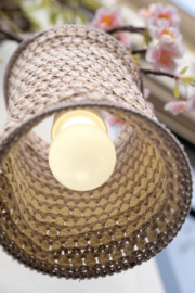 Gestreepte sfeervolle lampion haakpatroon