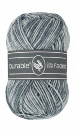 Durable Cosy Fine Faded - Blue Grey 289