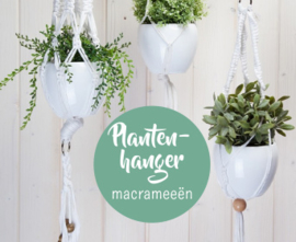 Workshop Macramé plantenhanger knopen