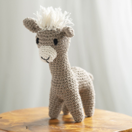 DIY haakpakket amigurumi Lama Laurie