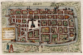 Plattegrond Delft